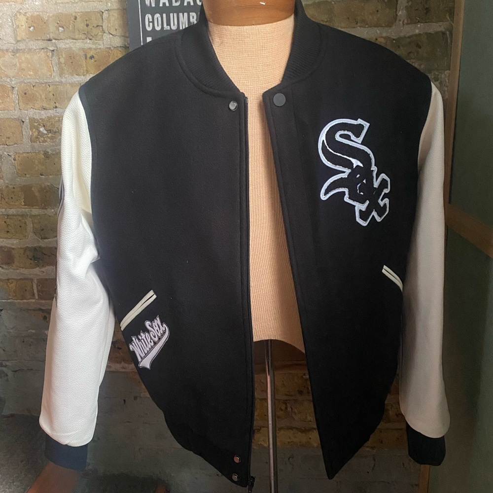 MLB CHICAGO WHITE SOX CLASSIC WOOL MEN'S VARSITY JACKET